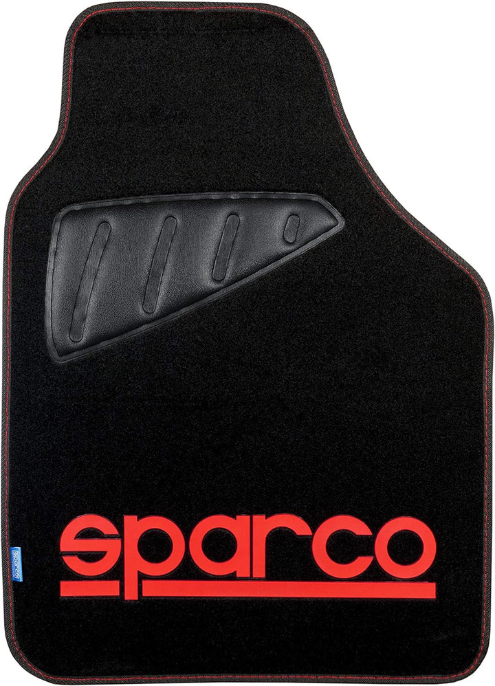Walser 16993 Sparco SPC Autoteppich, Schwarz/Rot SPC TEPPICH