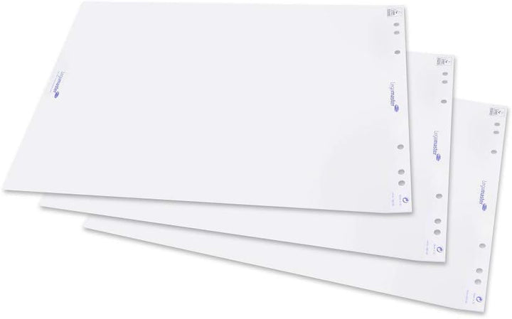 Legamaster 7-156000 Flipchart-Papier, 5 Blöcke mit je 20 Blatt, blanko, Blanko