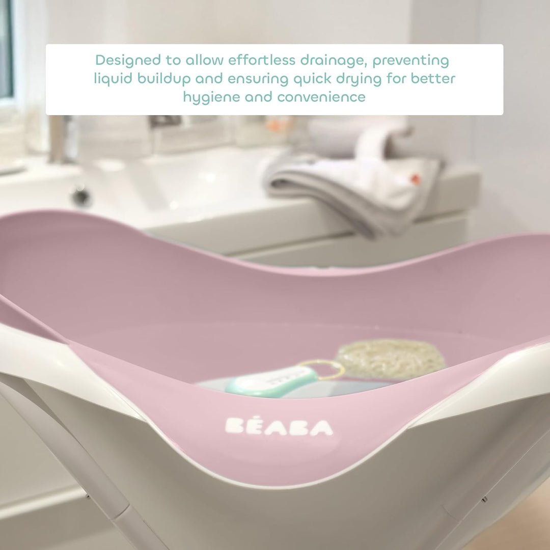 BÉABA - Babywanne - Rutschsicher und Komfortabel - Ergonomisch und Vielseitig - Weiches und Sanftes