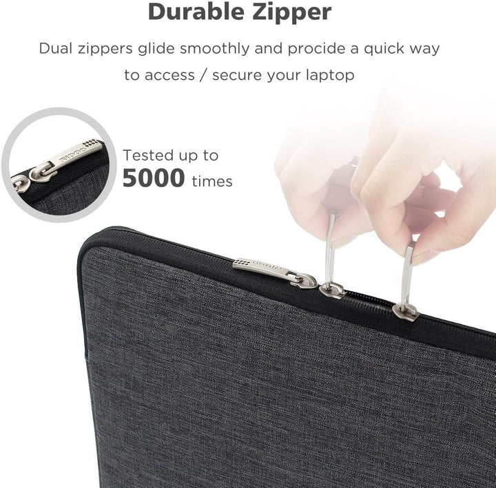 NIDOO 14-15,3 Zoll Wasserdicht Laptop Sleeve Case Notebook Hülle Schutzhülle Tasche Laptoptasche für