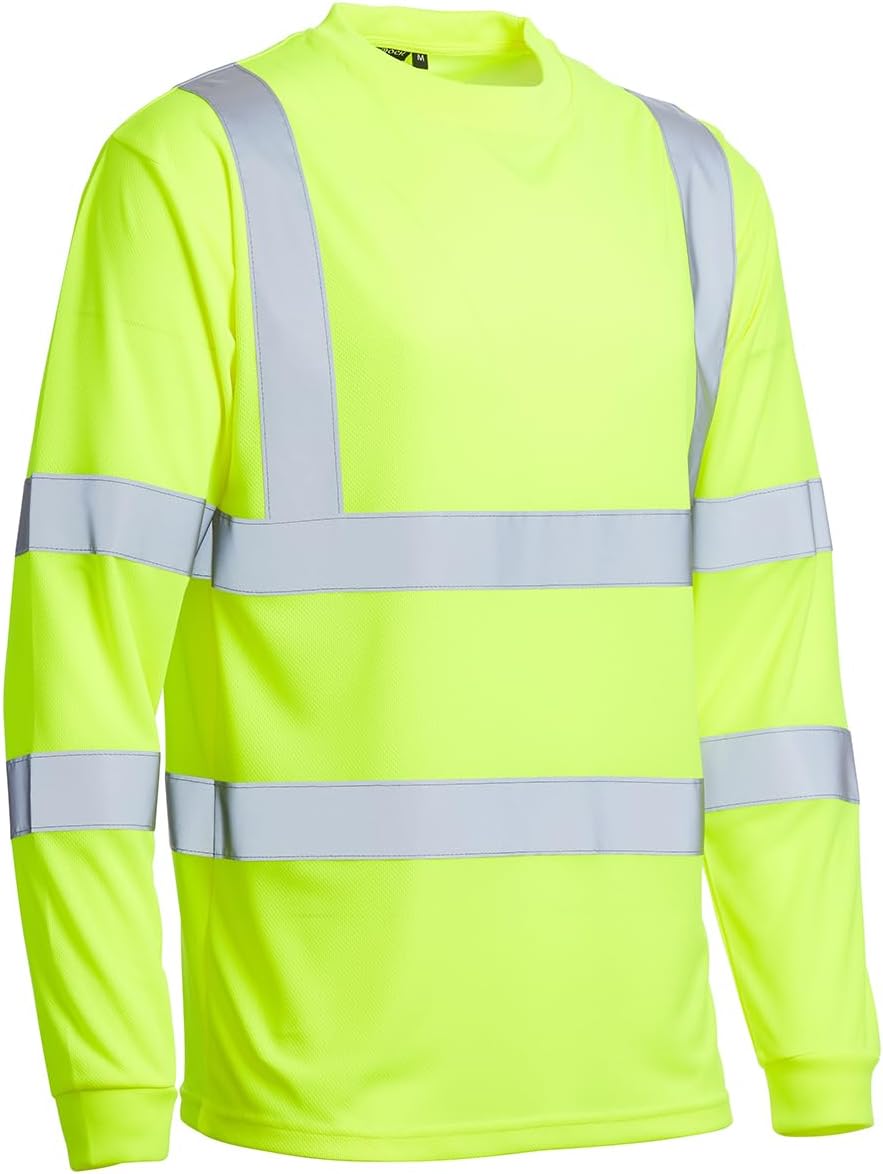 Blackrock Warnschutz-Langarm-T-Shirt XL Gelb, XL Gelb