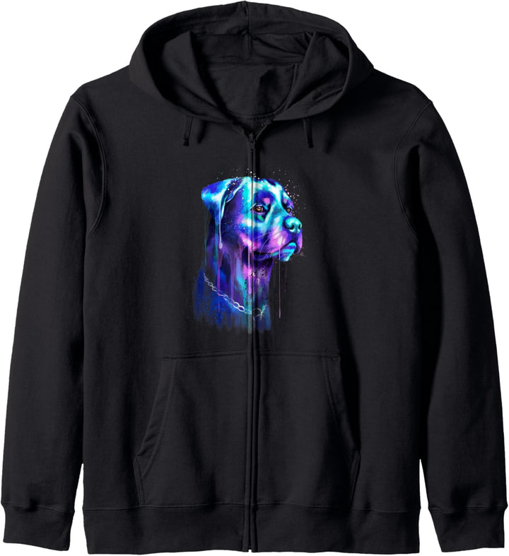 Rottweiler für eine Rottweiler Mama Kapuzenjacke