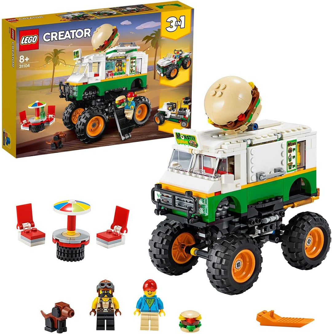LEGO 31104 Creator Burger-Monster-Truck Single, Single