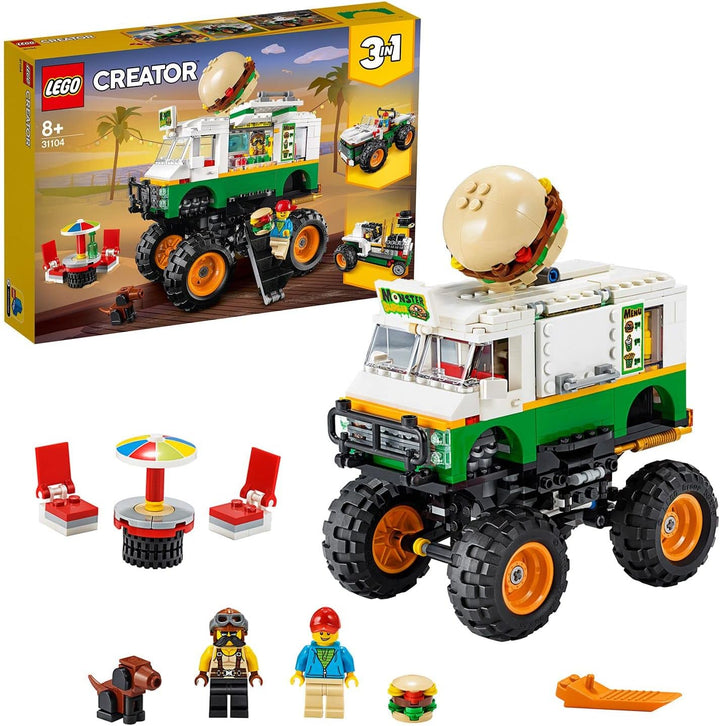 LEGO 31104 Creator Burger-Monster-Truck Single, Single
