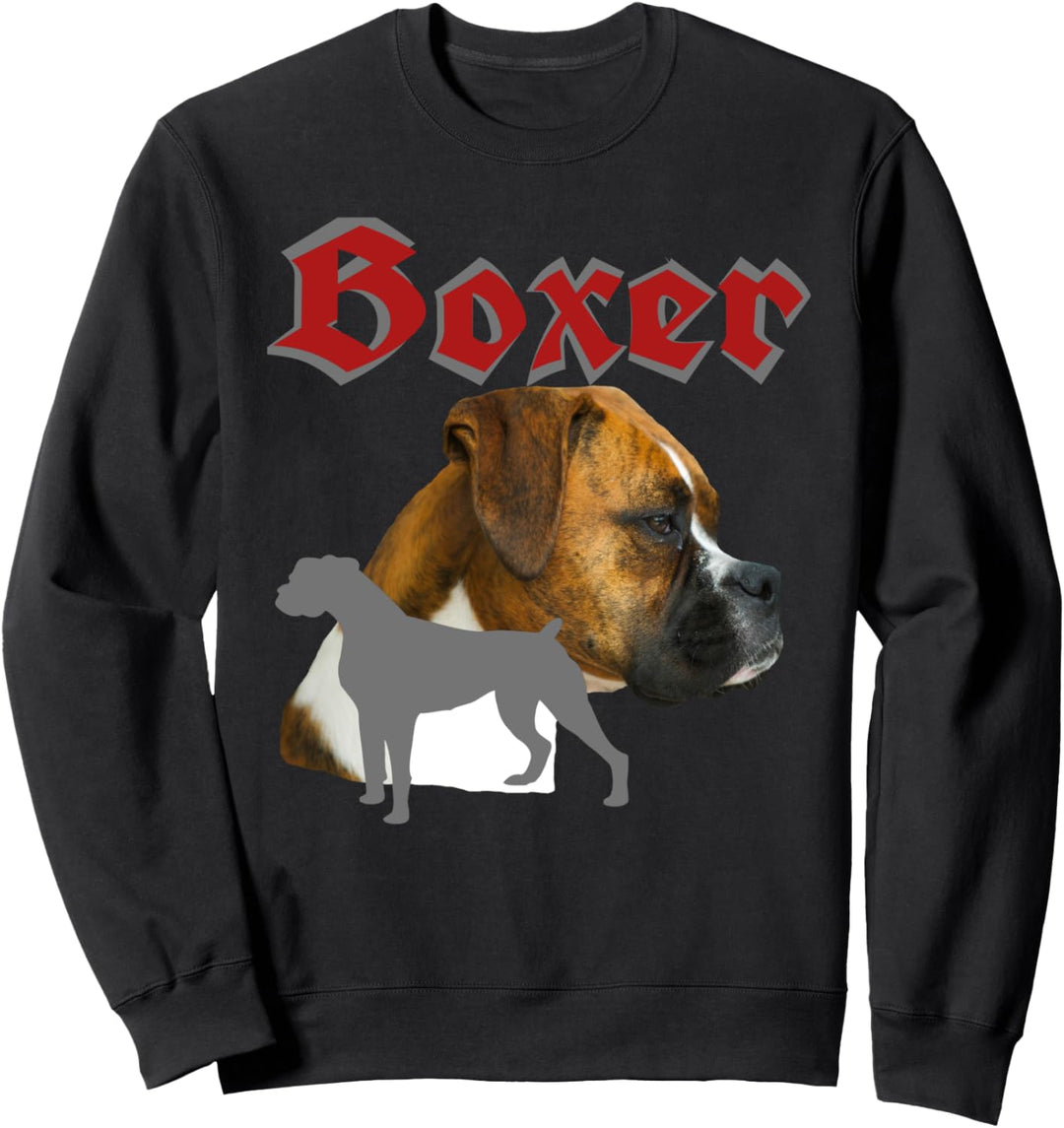 Deutscher Boxer Hunde Pullover für Damen und Herren Sweatshirt