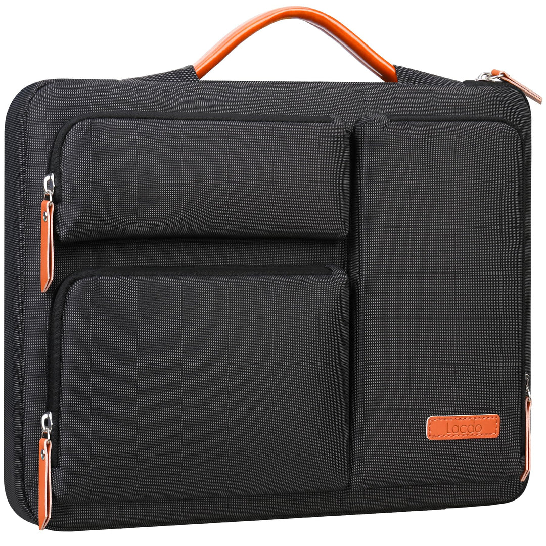 Lacdo 360° Rundumschutz Laptop Schultertasche Hülle für MacBook Air/Pro, 13-13.3 Zoll Computer Tasch
