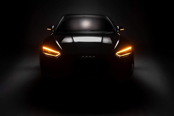 Osram LEDDMI 8V0 BK S LEDriving dynamischer LED Spiegelblinker - Black Edition, Audi A3 8V, Set of 2