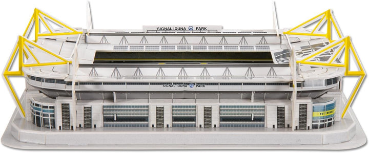 Borussia Dortmund BVB-3D-Stadionpuzzle, 74 Teile & BVB-Zauberglas,0.3 liters, 1 Stück (1er Pack) Bun