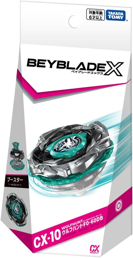 Takara Tomy Beyblade X CX-10 Booster Wolfsjagd