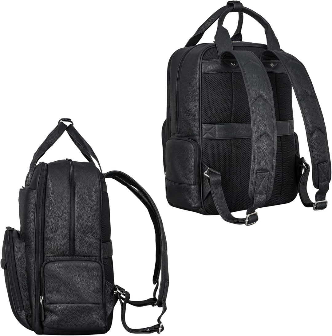 STILORD Kasimir Vintage Leder Wickelrucksack für Damen und Herren Moderner Tagesrucksack Damen Daypa