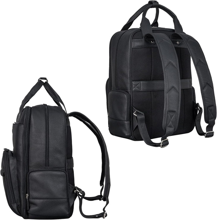 STILORD Kasimir Vintage Leder Wickelrucksack für Damen und Herren Moderner Tagesrucksack Damen Daypa