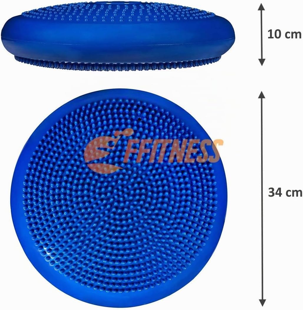 FSYBB71N Balance Pad - Aufblasbares Propriozeptives Kissen für Physiotherapie und Rehabilitation | H