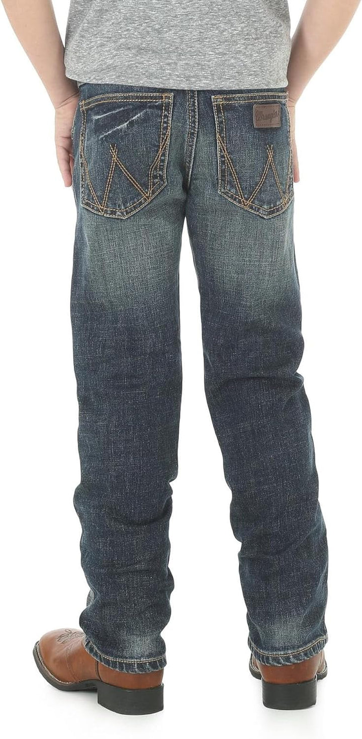 Wrangler Boys Retro Slim Fit Straight Leg Jean, Bozeman, 2T Slim