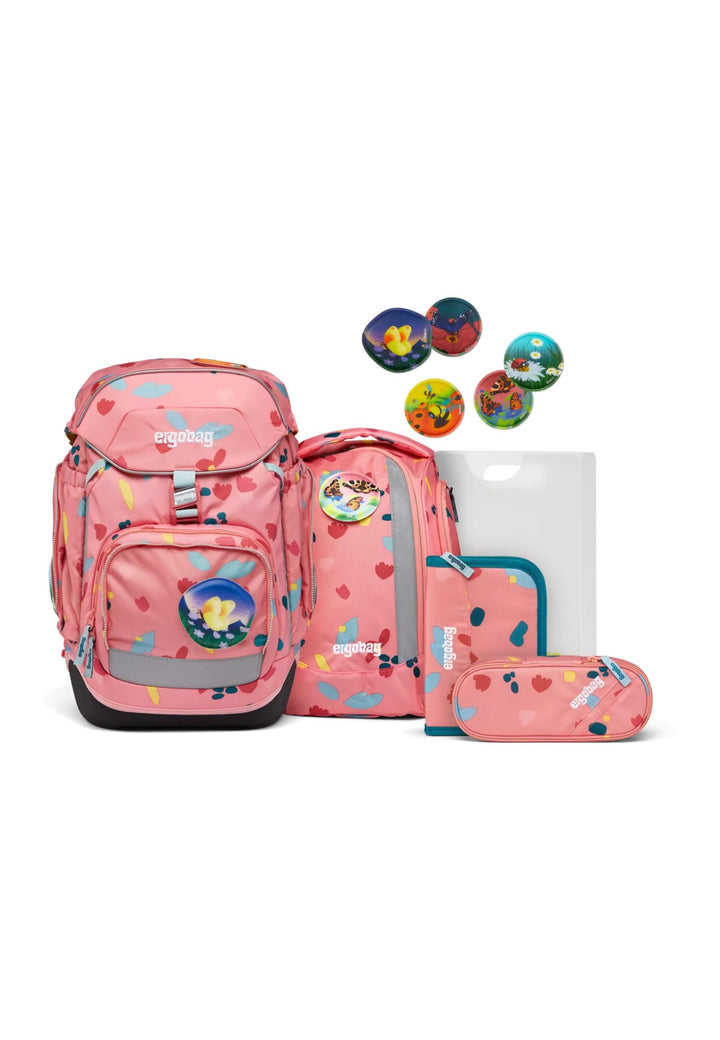 ergobag pack Set ergonomischer Schulrucksack Flexibel 6-teilig 1. Klasse Grundschule Einheitsgrösse