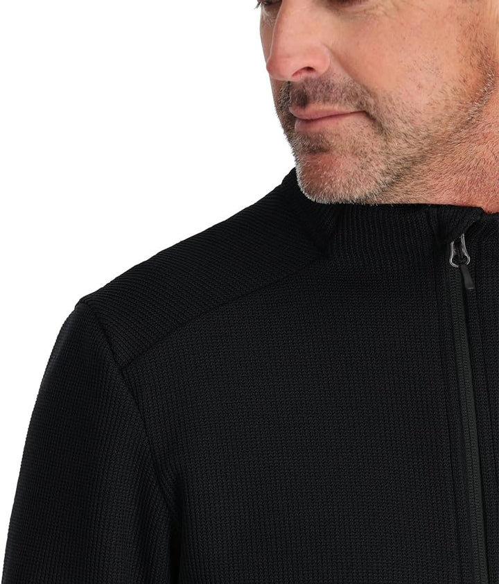 Spyder Herren Bandit 1/2 Zip Fleecejacke, S Schwarz