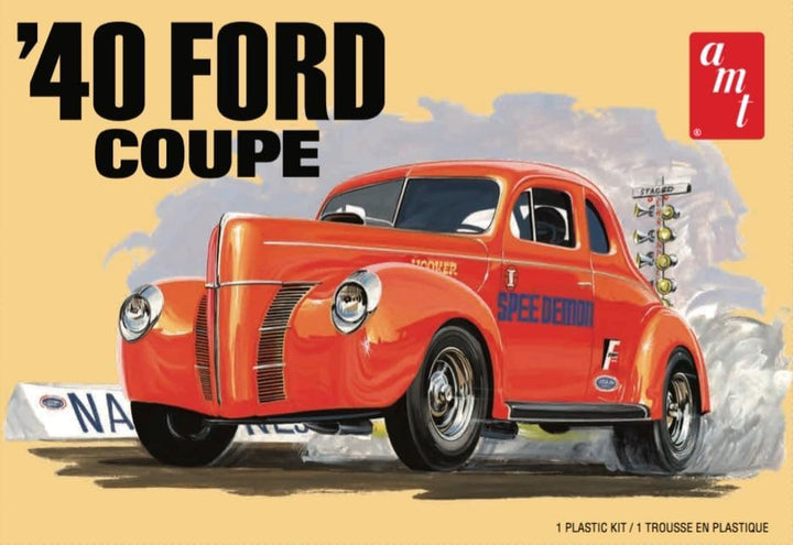 AMT 591141 1/25 1940er Ford Coupe 2T Modellbausatz, verschieden