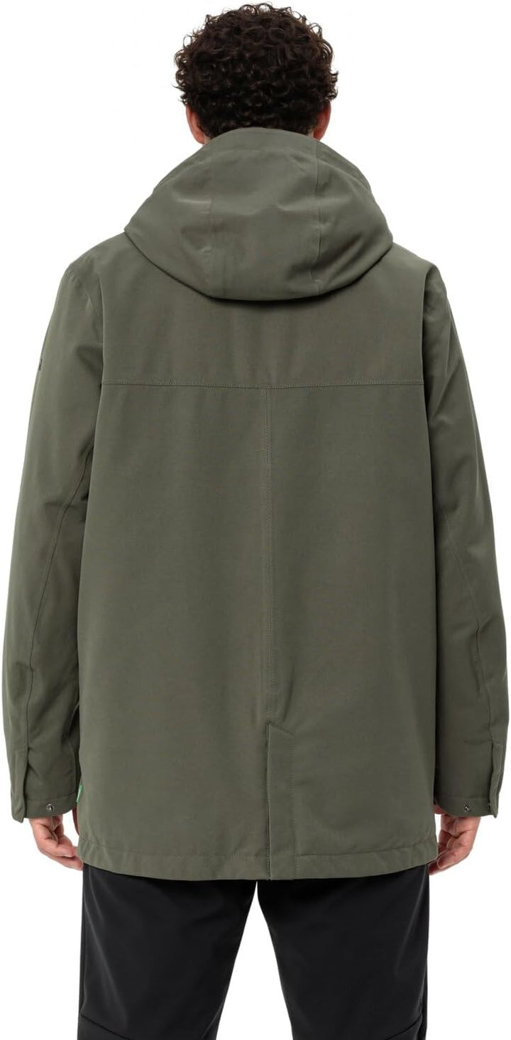 VAUDE Herren Men's Manukau Parka Ii Jacke S black/khaki, S black/khaki