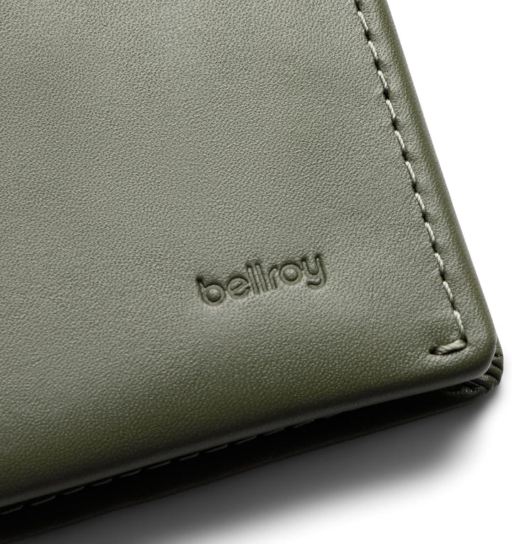 Bellroy Note Sleeve – dünne Lederbörse, mit RFID-Schutz (max. 11 Karten Plus Scheine) Willow, Willow