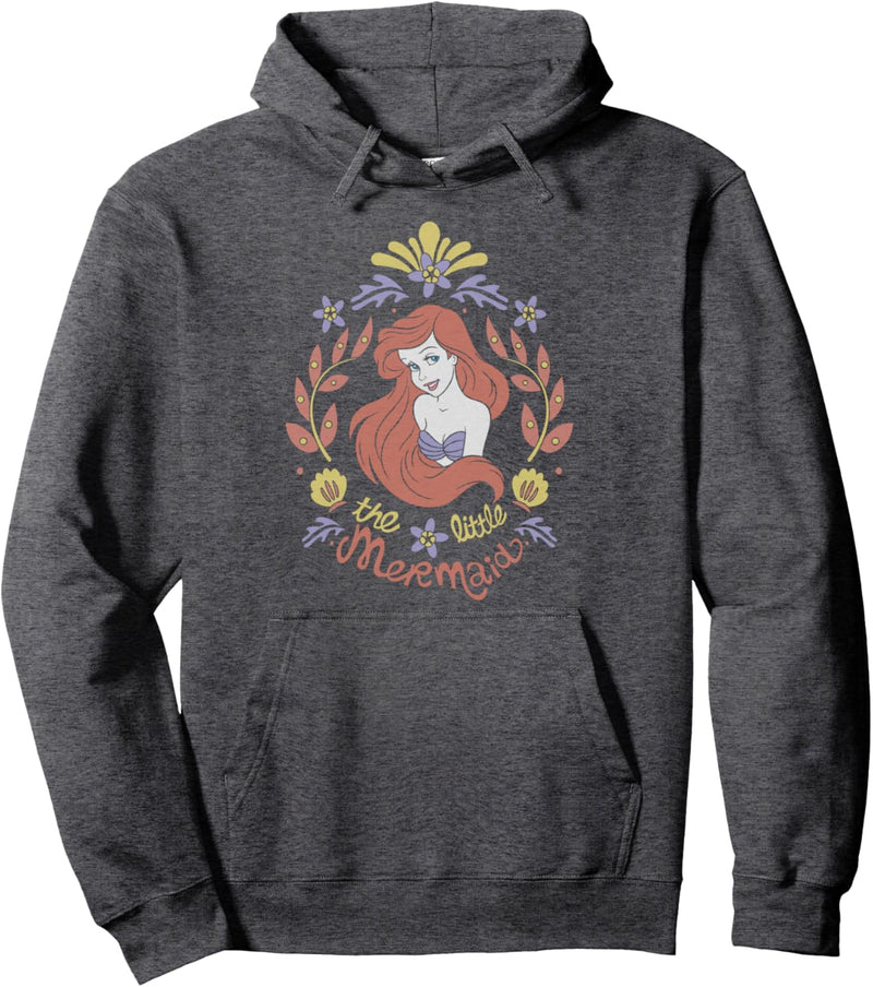 Disney The Little Mermaid Ariel Retro Portrait Pullover Hoodie