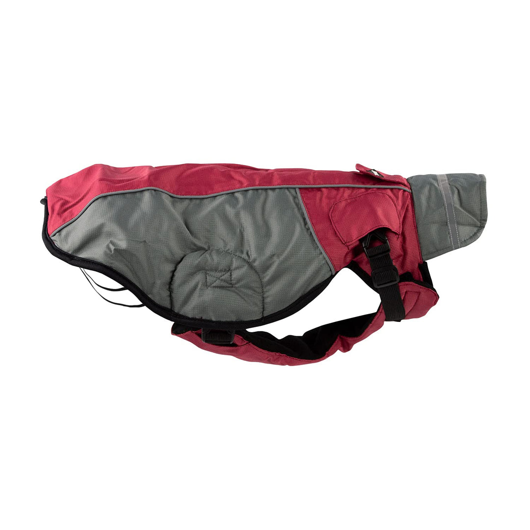 JEGGO High Heat, kälteabweisender Winter-Hundemantel, mit weichem Fleece-Innenfutter, Wasser- und Wi