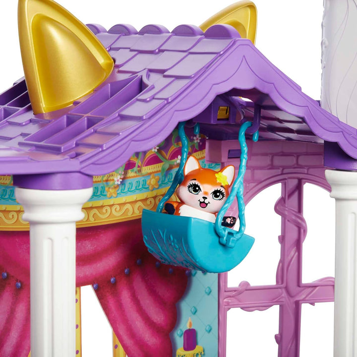 Enchantimals HCG59 - Royals Ballzauber Schloss (ca. 66 cm gross), 19 Teile, mit Felicity Fox & Flick
