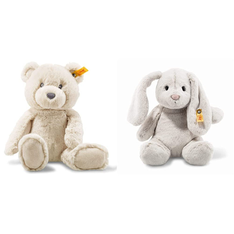 Steiff Bearzy Teddybär - 28 cm - Kuscheltier für Babys - Soft Cuddly Friends - weich & waschbar - be