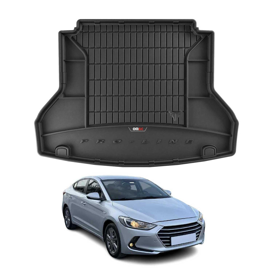 Kofferraumwanne Laderaumwanne kompatibel mit Hyundai Elantra VI 2016-2020 OMAC Premium 3D