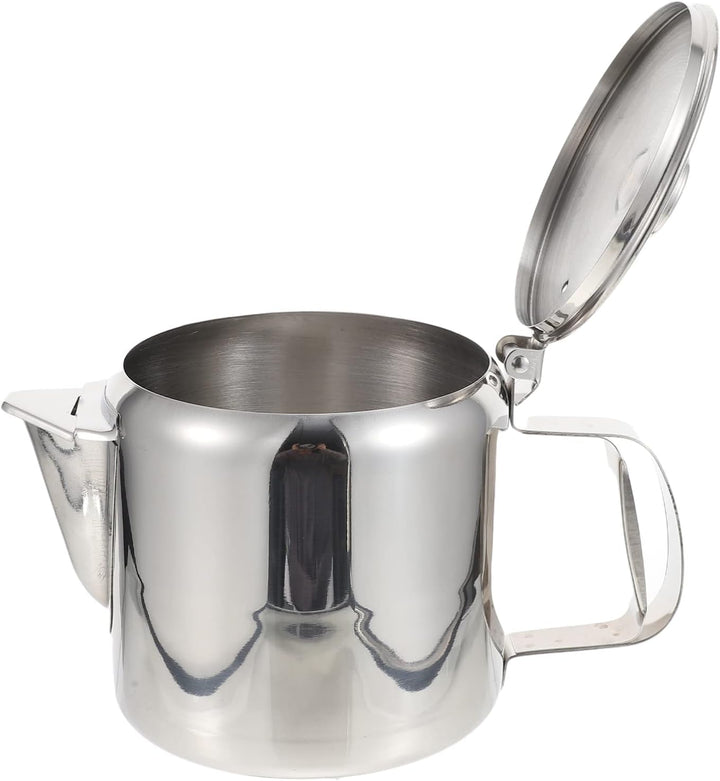 Cabilock Wasserkessel Edelstahl Teekessel Teekanne mit Griff Edelstahl Kessel Camping Teakettle Tee