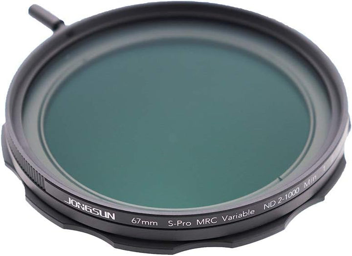 JONGSUN Variable ND Filter 67mm, S-Pro HD MRC 16-Schicht Nanobeschichtung, ND2-ND1000, Kameraneutral