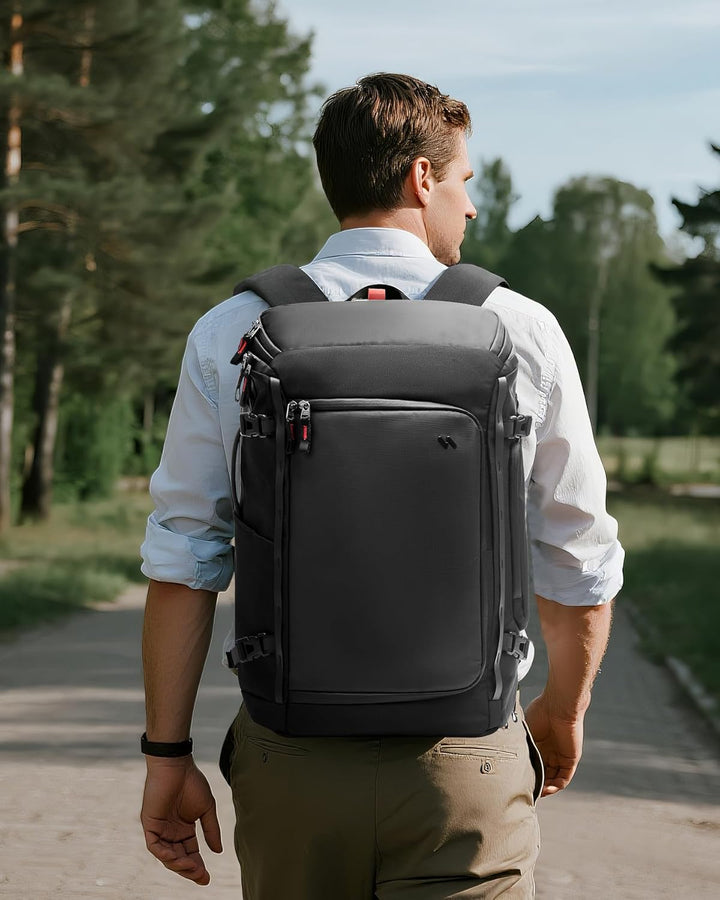 Inateck Reiserucksack Rucksack 40L, TSA Freundlich Gross Spritzwassergeschützt Handgepäck Travel Bac