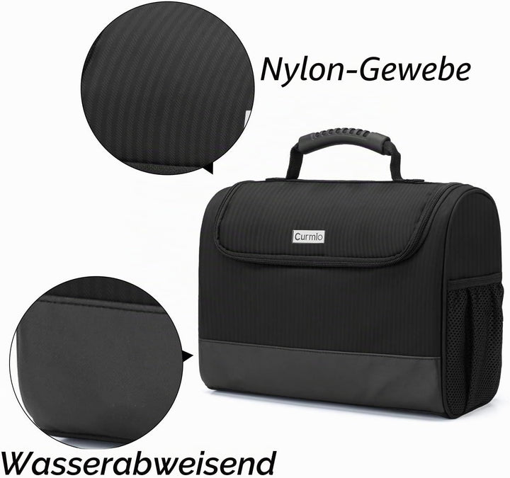 CURMIO Bartender Set Aufbewahrungstasche, Tragetasche für Cocktail Set, Cocktailshaker Bar Set, Reis