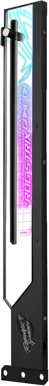 ASUS ROG Strix ARGB Grafikkarten Halterung (GPU Halter, AURA Sync ARGB Beleuchtung, anpassbare Gröss
