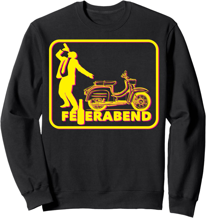 Feierabend Vater Simson-Schwalbe Design Sweatshirt
