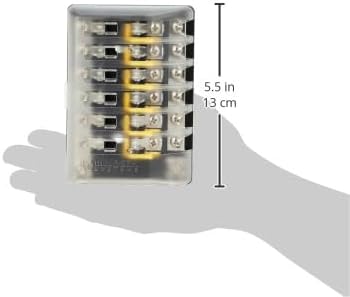 PANEL 6 FUSIBLES C/TOMA TIERRA