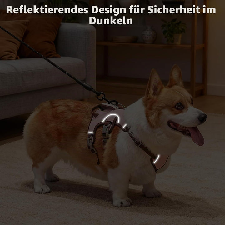 Mehrzweck-hundegeschirr, Ausbruchsicheres Anti Zug Hundegeschirr, Anti Zug Geschirr Hund Sicherheits