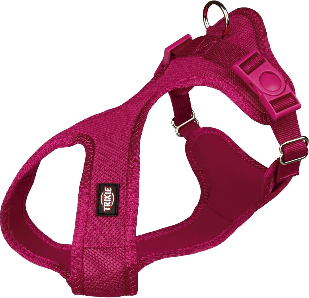 Trixie Soft Hundegeschirr, 33–50 cm x 20 mm, Fuchsia fuchsia 33-50 cm/20 mm (Pack of 1), fuchsia 33-