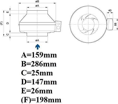 Systemair K 160 EC (616cbm)