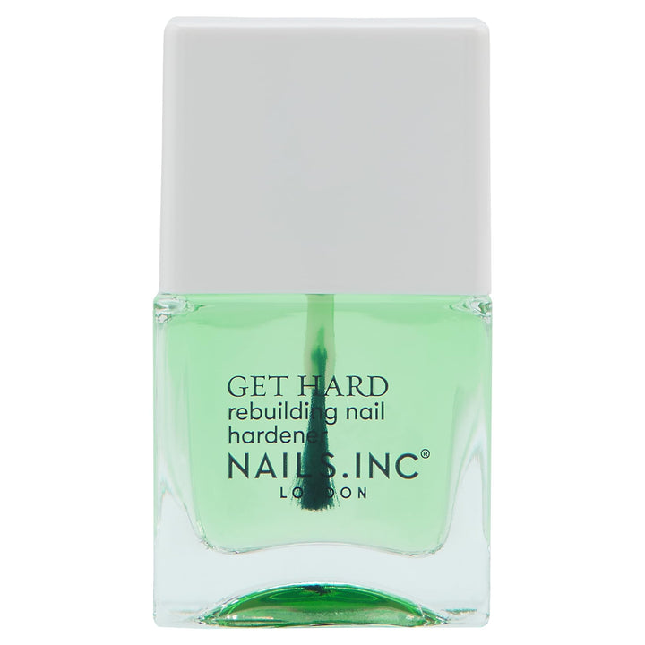 Nails Inc - GET HARD Hardening Base Coat - Stärkender Basislack mit Biotin, Grünkohl, Spinat & Pilze