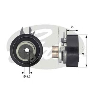 GATES PowerGrip Spannrolle T43061