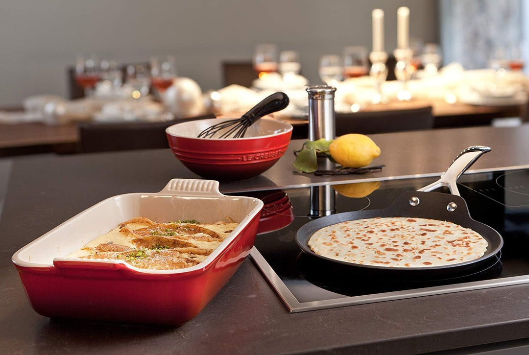 Le Creuset Aluminium-Antihaft Crêpespfanne, Ø 24 cm, Für alle Herdarten inkl. Induktion geeignet, An