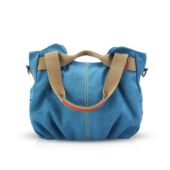 NICOLE &amp; DORIS Canvas Tasche Damen Tragetaschen für Damen Schultertaschen Umhängetasche Leinwand Han