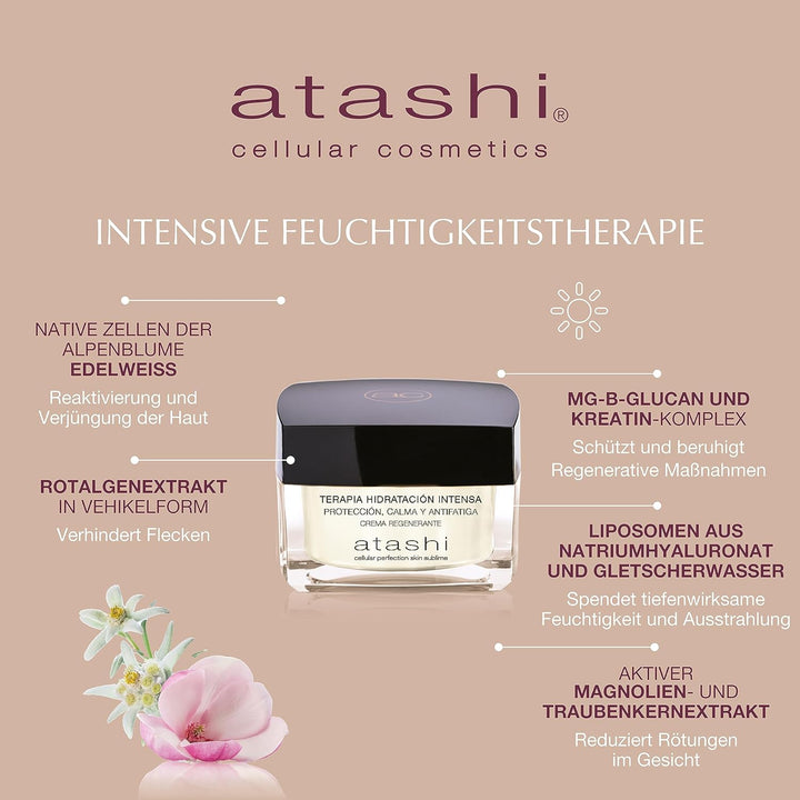 atashi | Beauty Kit | Intensive Moisturising Therapy + Aufhellende Anti-Flecken-Creme | 50ml + 50ml