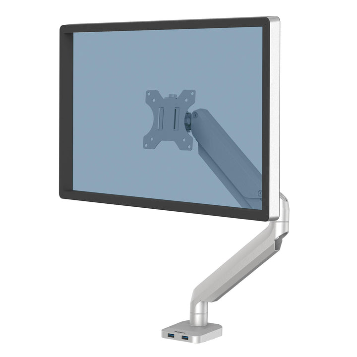 Fellowes Monitor Halterung für 1 Bildschirm bis 32 Zoll (81,28 cm) - Platinum Series Monitor Arm mit