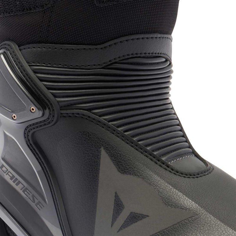 Dainese Motorradstiefel Axial 2 Boots Racing Stiefel, BLACK/BLACK, 44 EU 44 EU Schwarz, 44 EU Schwar