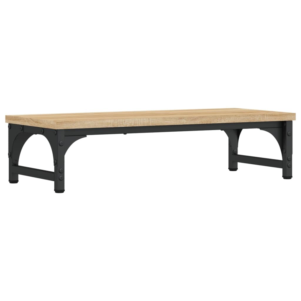 vidaXL Monitorständer Sonoma-Eiche 55x23x14 cm Holzwerkstoff Sonoma Eiche, Sonoma Eiche