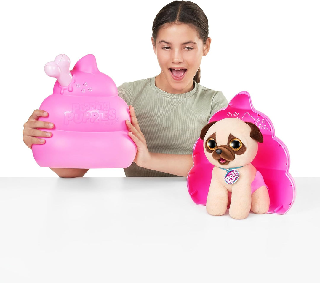 Pets Alive Pooping Puppies, Dalmatiner, von ZURU, Kuscheltier (Dalmatiner), Dalmatiner