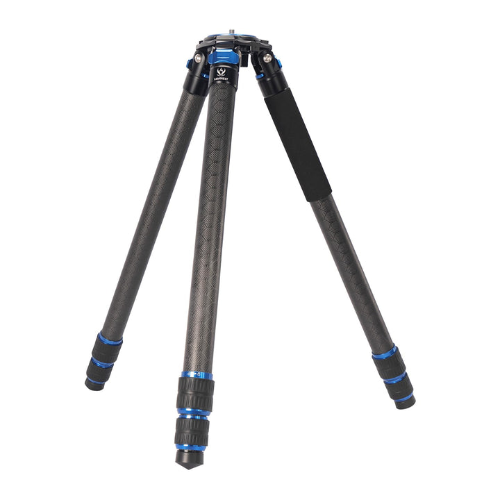 CF404-BL Jagdstativ aus Kohlefaser, Robustes Stativ ohne Mittelsäule, 40 mm Rohrdurchmesser, CF404-B