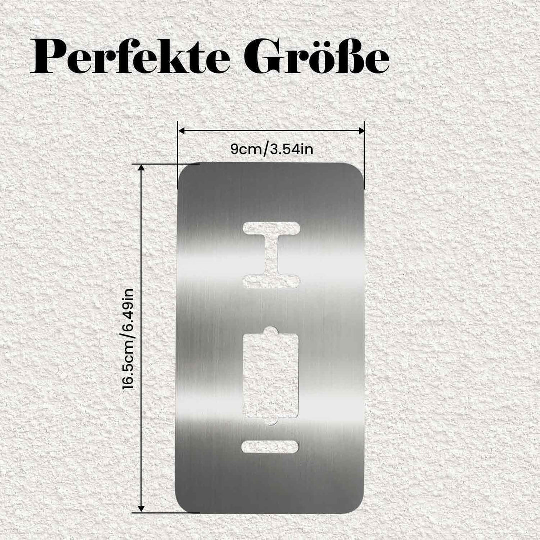 Edelstahl Blende für Blink Videotürklingel, Video-Doorbell Halterung – Robuste Halterung und Zubehör