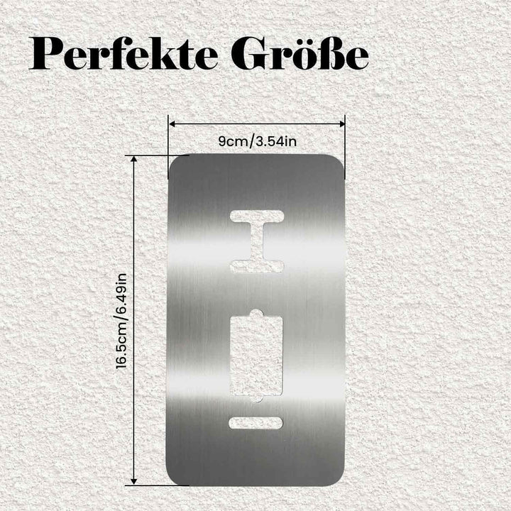 Edelstahl Blende für Blink Videotürklingel, Video-Doorbell Halterung – Robuste Halterung und Zubehör