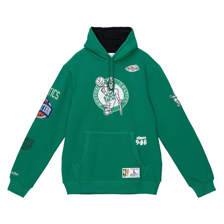 Mitchell & Ness (NBA/NFL/NCAA Team Origins Fleece Kapuzenpullover, Herren, Frauen, Kinder, Unisex, F